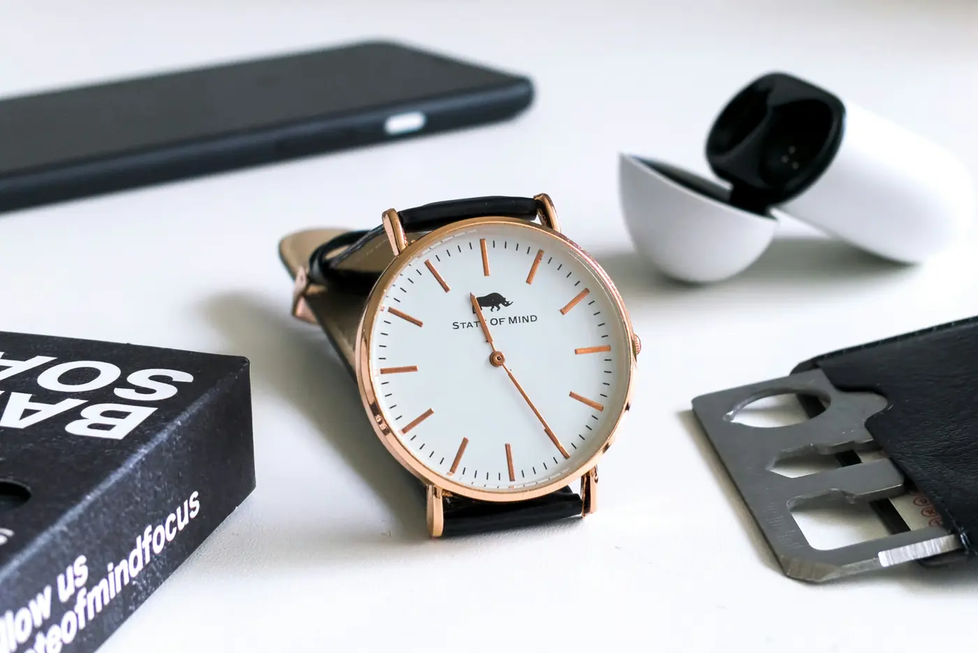 A logo on a product shot: the whole photo, with the touched-up area boxed